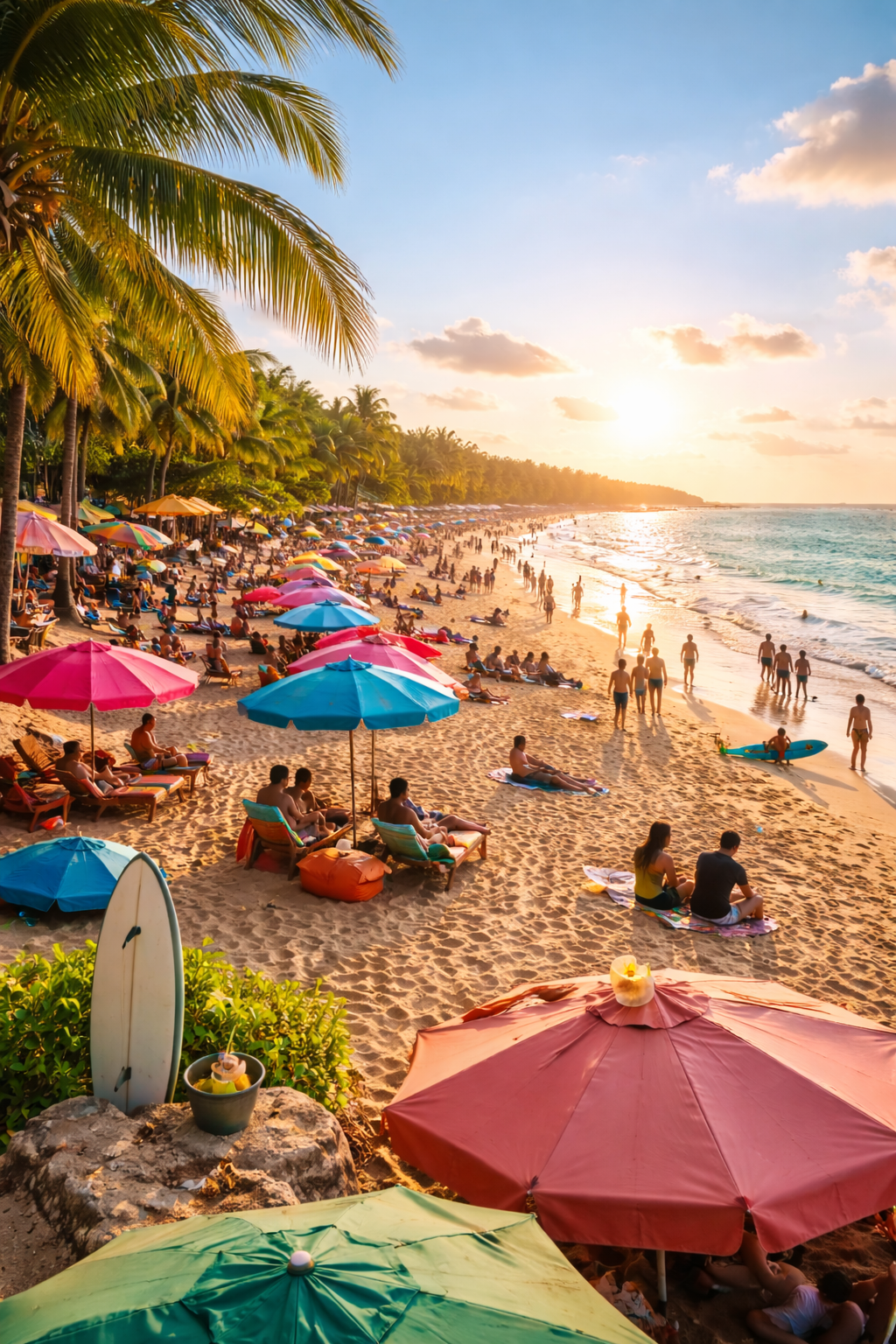 Pantai Kuta Bali: Surga Surfing, Sunset, dan Suasana yang Tak Pernah Padam