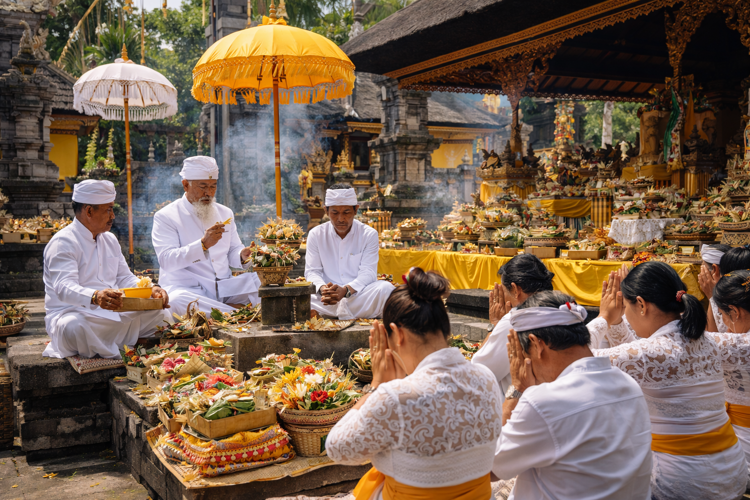 Rahina Buda Kliwon Pegatuwakan, Upakara Mecaru lan Pamelaspasan Kasanggrah Suci 😇