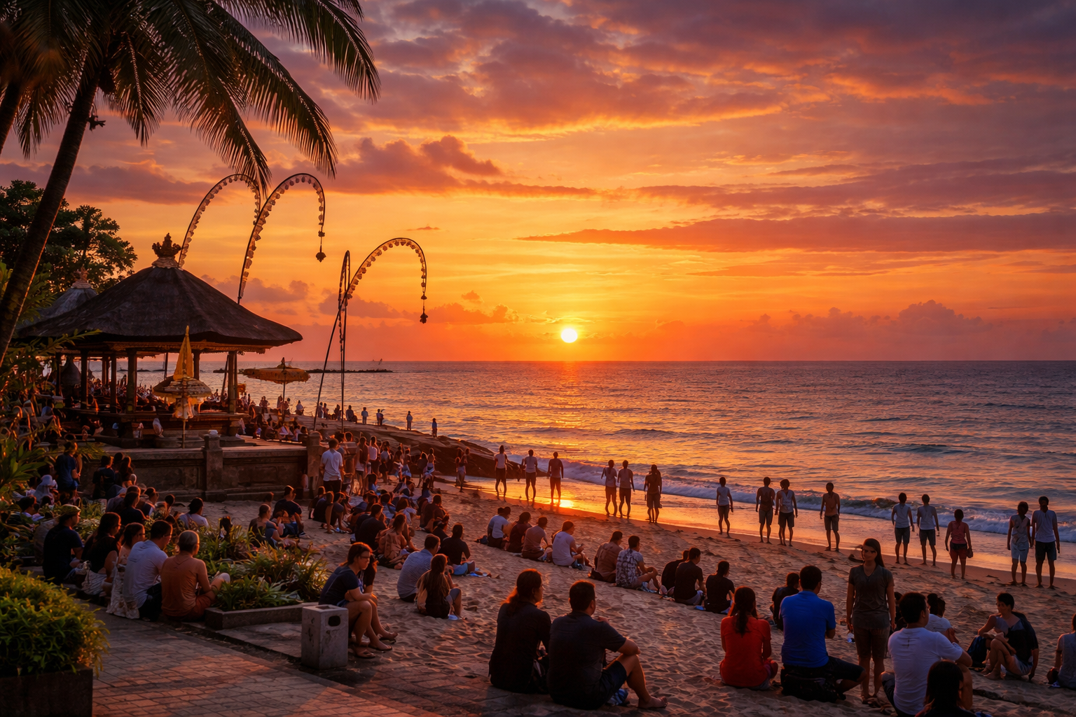 Melepas Matahari 2025, Denpasar Sambut Tahun Baru 2026